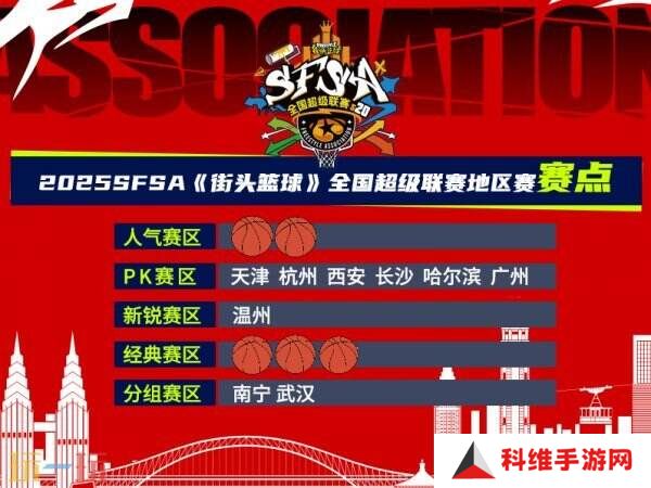 《街头篮球》SFSA4月12日首战山城重庆 福利送不停