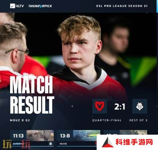 EPLS21淘汰赛首日赛果！Spirit和MOUZ晋级四强