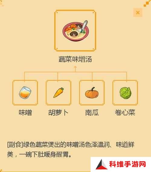 小森生活蔬菜味增汤如何解锁？未来玩法又将迎来哪些革命性变化？