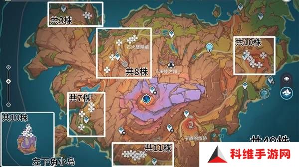 原神云岩裂叶在哪采集   全部云岩裂叶采集路线盘点图片2