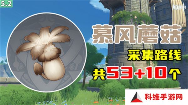 原神慕风蘑菇采集位置汇总 63个慕风蘑菇采集路线图[多图]图片1