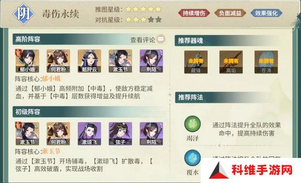 江湖如梦阵容搭配攻略 新手阵容如何搭配更好[多图]图片5