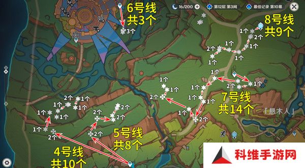 原神颗粒果在哪收集 颗粒果所有采集线路汇总[多图]图片4