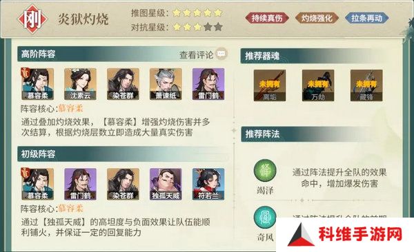 江湖如梦阵容搭配攻略 新手阵容如何搭配更好[多图]图片7