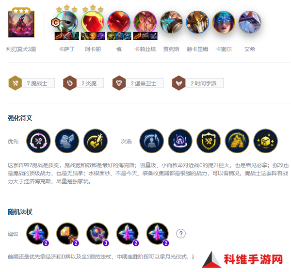 云顶之弈s12魔战士阵容搭配攻略 s12魔战士阵容羁绊搭配推荐[多图]图片2